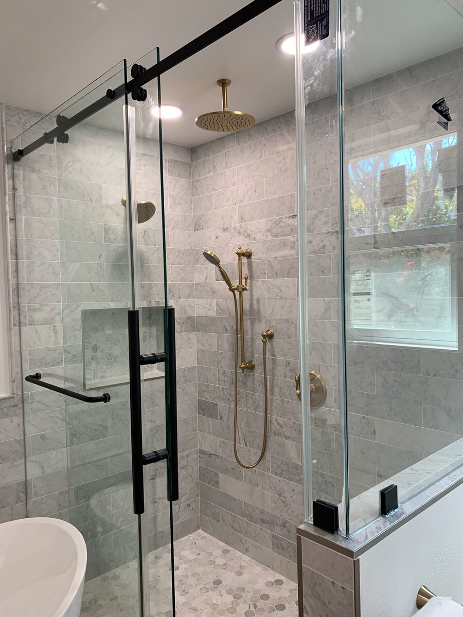 Agoura Hills Walk-In Shower by Mayadana Construction — Agoura Hills, CA